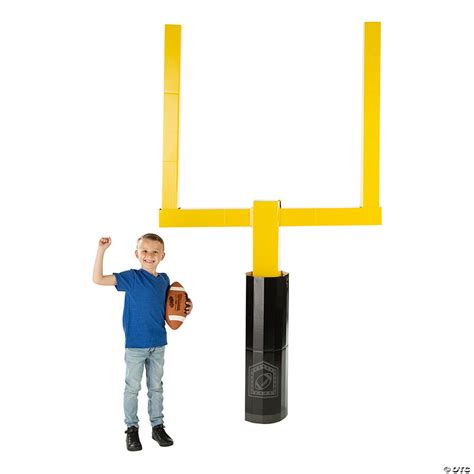 Goal Post Lifesize Cardboard Stand Up Oriental Trading