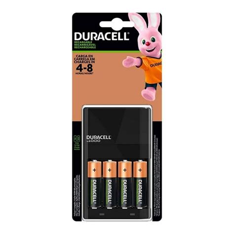 Cargador De Pilas Duracell Con 4 Pilas Aa Walmart