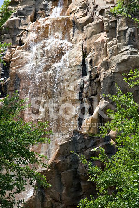 Rock Waterfall Stock Photo Royalty Free Freeimages