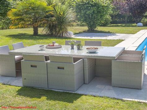 Salon bas de jardin centrakor  Mailleraye.fr jardin