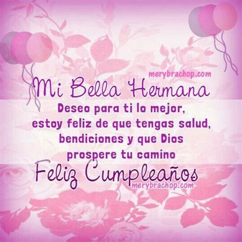 Maybe you would like to learn more about one of these? Feliz cumpleaños hermana | FELIZ CUMPLEAÑOS TARGETAS ...