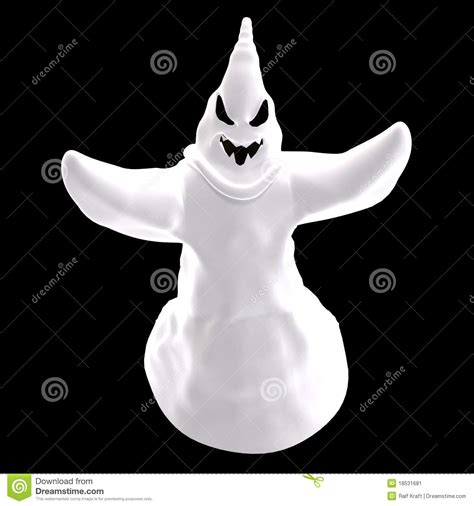 Funny Cartoon Ghost Stock Illustration Image Of Fiend