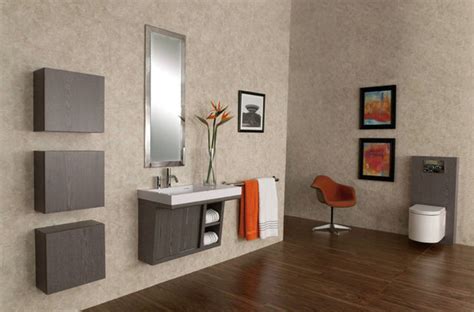 Although standing makeup vanities are available, it is more common to see makeup vanities in sit down form. Make a Powder Room Accessible With Universal Design