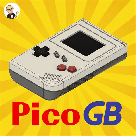 Stl File Pico Gb Gameboy Emulator Handheld For Raspberry Pi Pico 🕹️・3d