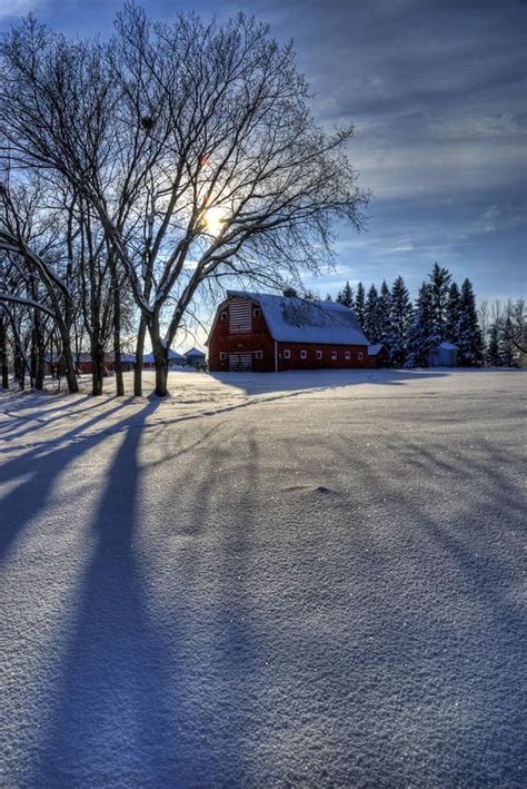 Second Chance Farm 2 By Wayne Stadler Winter Scenes