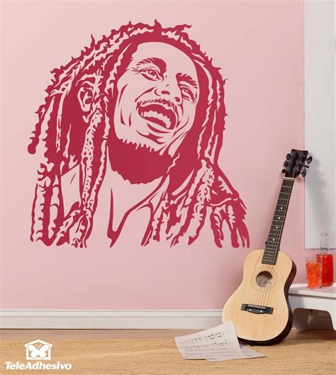 Wall Sticker Bob Marley Smile