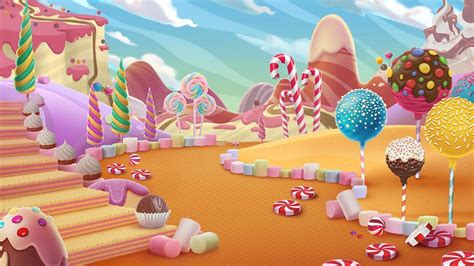 Candy Art Candy House Candyland