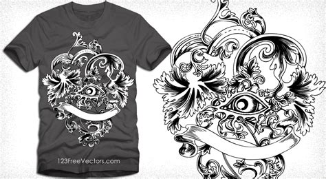 Create Custom Illustration T Shirt Design With Hand Drawn