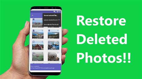How To Recover Deleted Photos On Android Devices Howtosolveit Youtube