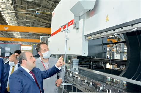 Sanayi ve Teknoloji Bakanı Sn. Mustafa VARANK Firmamızı Ziyaret Etti ...