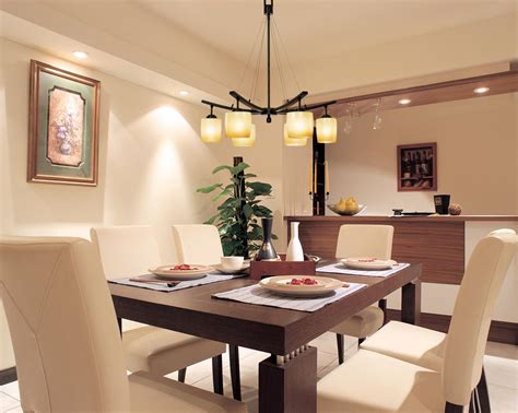 A white ceiling in your well furnished home may look dull. Ceiling dining room lights - Bright dinners owe much to ...