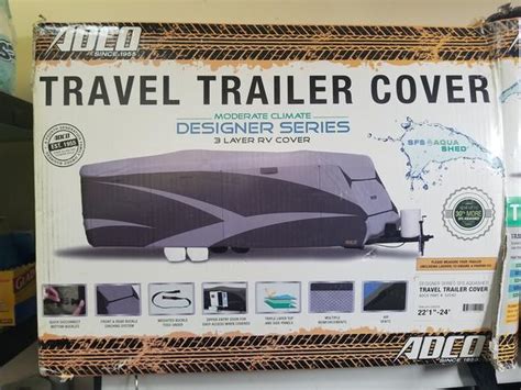 Adco Designer Series Sfs Aqua Shed Travel Trailer Rv Cover
