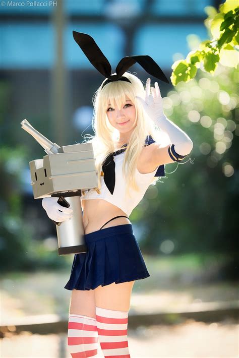 shimakaze by marco on deviantart hot cosplay school girl outfit
