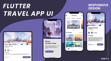Flutter Responsive Travel App Ui Part 2 The Developer Community In