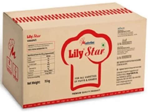 Masterline Lily Star Vanaspati Packaging Type Box Packaging Size 15