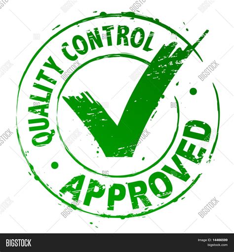 Quality Control Approved Stock Vector And Stock Photos Bigstock