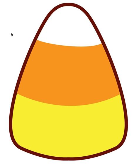 How To Make A Quick Kawaii Candy Corn Pattern For Halloween Tuts Design Illustration