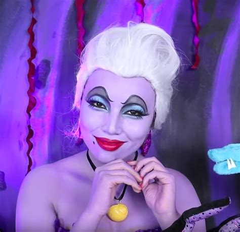 11 Disney Villain Inspired Makeup Tutorials Ursula Makeup Disney