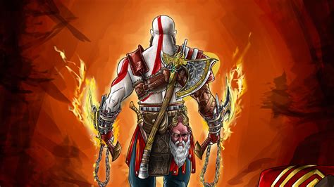 God Of War 4 Digital Art 4k Hd Games 4k Wallpapers Images Backgrounds Photos And Pictures