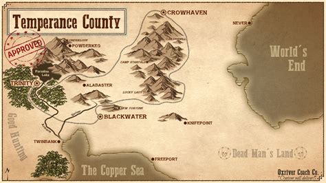 I Made A Stylized Region Map For My New Weird Wild West Dnd E