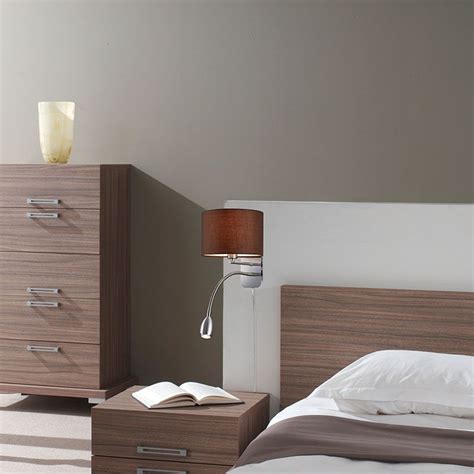 Am besten schlafzimmer betten kika luxus stauraum… ikea schlafzimmer bett tisch. Wandlampe mit Leselampe, Stoffschirm braun im Hoteldesign ...
