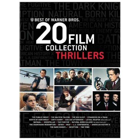 Best Of Warner Bros 20 Film Collection Thrillers Dvd 2013 20