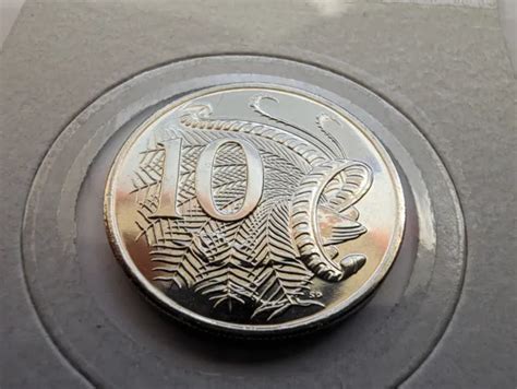 2022 10c Unc Australian Ten Cent Coin Low Mintage Free Postage 1684