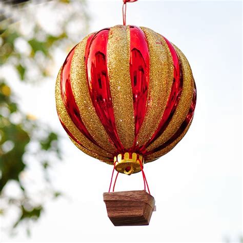 How To Make A Hot Air Balloon Ornament 3 Steps With Pictures
