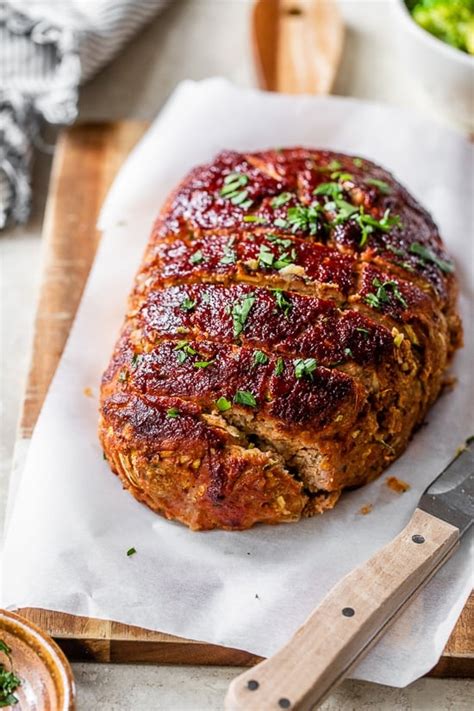 Turkey Meatloaf With Zucchini Skinnytaste News Kit