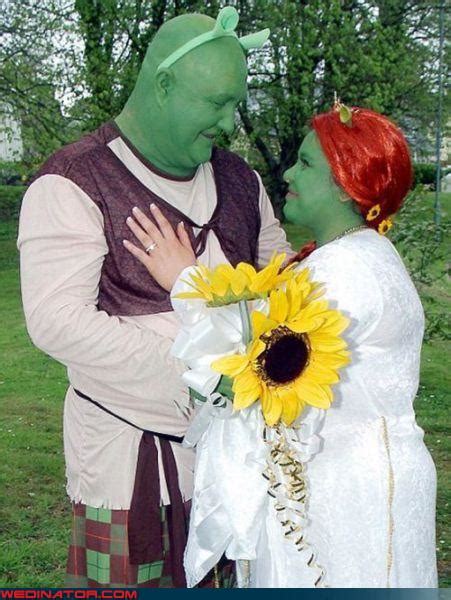 Shrek Wedding Wedinator Funny Wedding Photos