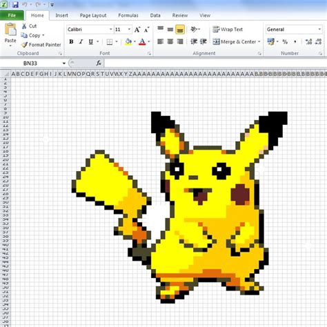 10 Incredible Works Of Art Made In Microsoft Excel The Incredibles
