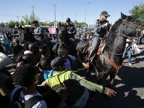 Riot In Jerusalem As Ethiopian Israelis Protest Alleged Police Racism