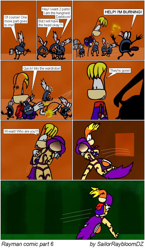 Rayman comic 9 - part 6 by SailorRaybloomDZ on DeviantArt