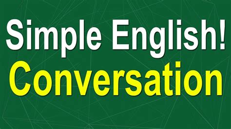 Simple English Conversation Learn English Speaking Easily Quickly