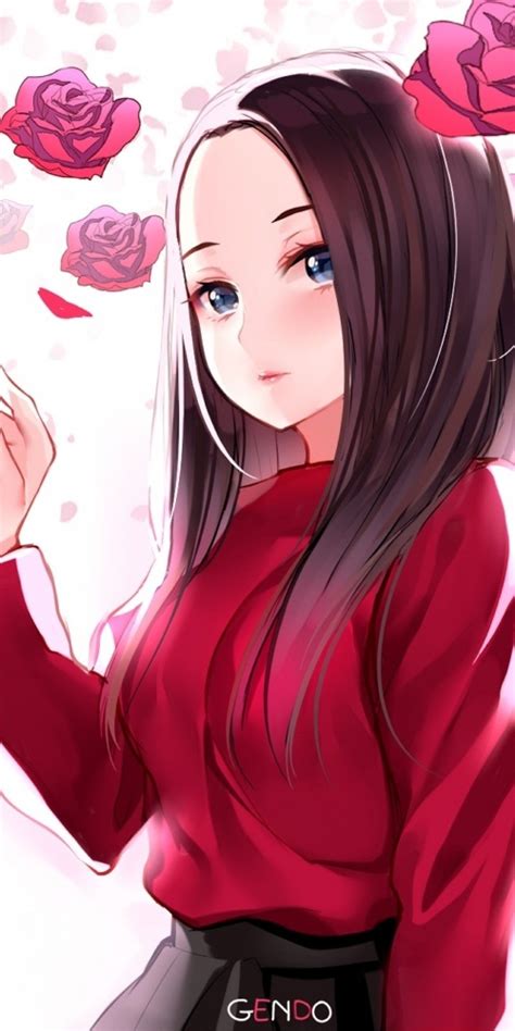 Rose Anime Girl