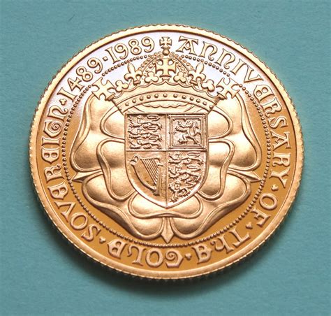 Great Britain Sovereign 1989 500th Anniversary Of The Gold Sovereign