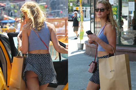 Oops Erin Heatherton Accidentally Flashes Her Bum In Public 9Celebrity
