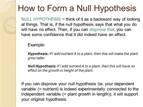 Quantitative researchers believe there is an objective reality, which can be measured. 005 Howtoformanullhypothesis Example Of Null Hypothesis In ...