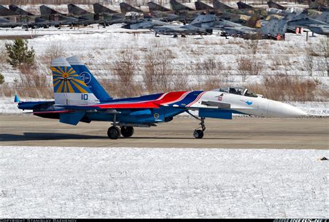 Sukhoi Su 27s Russia Air Force Aviation Photo 1685462