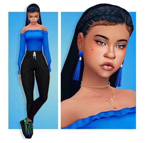 Sims Body Preset Cc Sims 4 5 Nose Presets Ddarkstonee On Mobile Legends