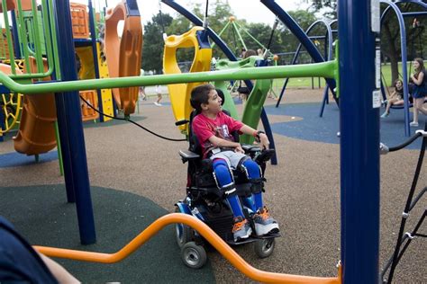 Breathtaking Playground Equipment For Disabled Children Disabled