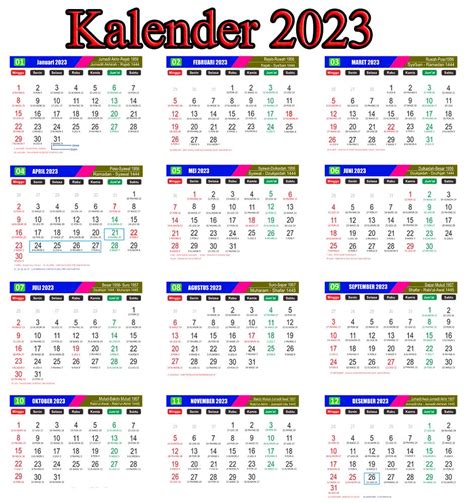 Aplikasi Kalender Yang Ada Tanggal Merahnya Hehajogja