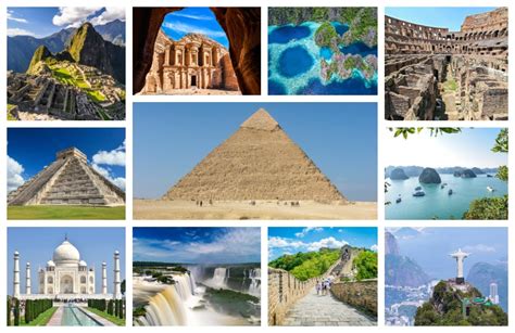 The amazing works of art and architecture known as the seven wonders of the ancient world serve as a testament to the ingenuity, imagination and sheer hard work of which human beings are capable. 7 Wonders of the World - The New and Old - Swedish Nomad