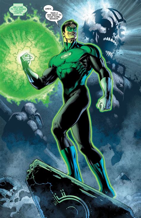 Hal Jordan New Earth Green Lantern Hal Jordan Green Lantern Comics Green Lantern Corps