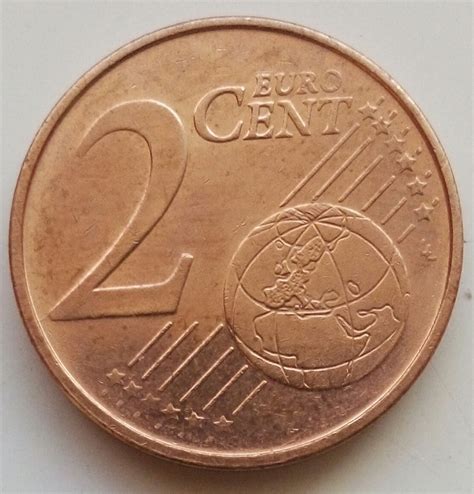 2 Euro Centi 2002 Euro 2002 Prezent Grecia Monedă 251
