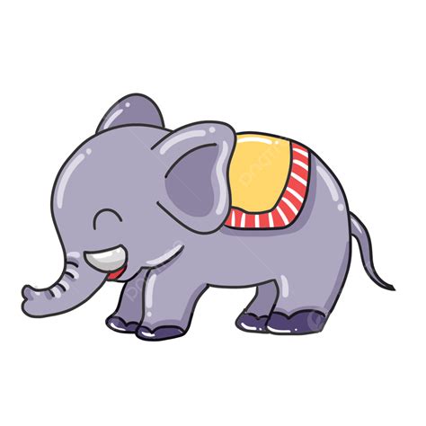 Cute Cartoon Elephant Clipart Transparent Png Hd Cute Cartoon Elephant