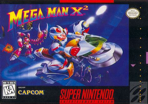 Mega Man X2 1994 Snes Box Cover Art Mobygames