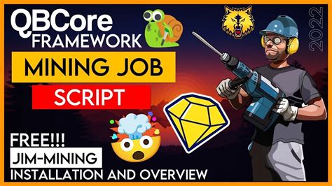 Qbcore Mining Script Jim Mining Installation Stone Cutting