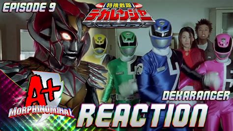 Tokusou Sentai Dekaranger Episode 9 Reaction Stake Out Gone Wrong