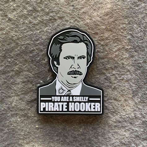 Smelly Pirate Hooker Pvc Patch Patchops